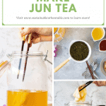 How to make Jun Tea Pinterest